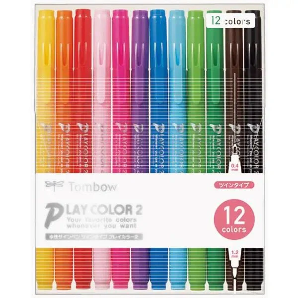 Play Color Felt Tip Pen Set / Tombow