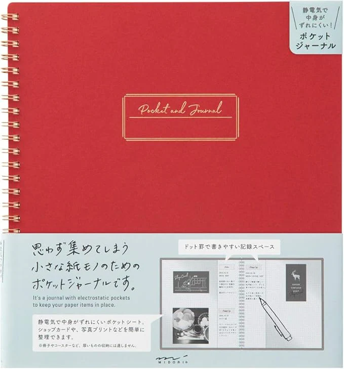 Pocket and Journal Notebook / MIDORI