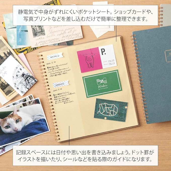 Pocket and Journal Notebook / MIDORI - Image 6