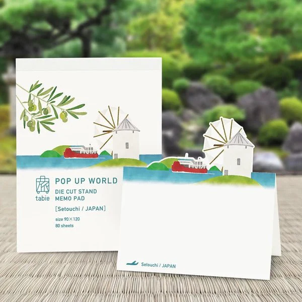 Pop-Up Japan Die-Cut Stand Memo Pad / Marumo Printing - Image 19