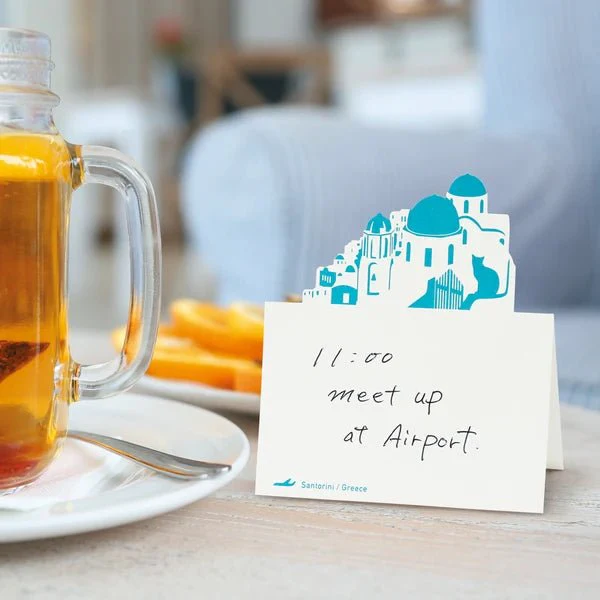 Pop-Up World Die-Cut Stand Memo Pad / Marumo Printing - Image 2
