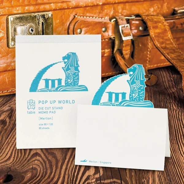 Pop-Up World Die-Cut Stand Memo Pad / Marumo Printing - Image 4