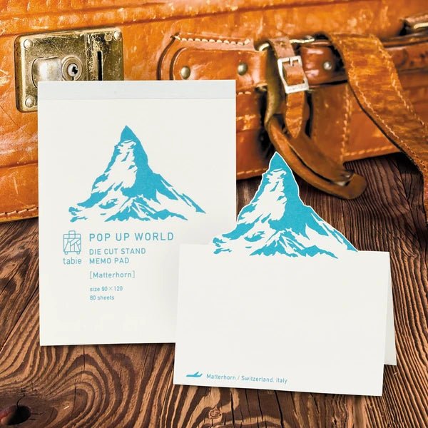 Pop-Up World Die-Cut Stand Memo Pad / Marumo Printing - Image 7