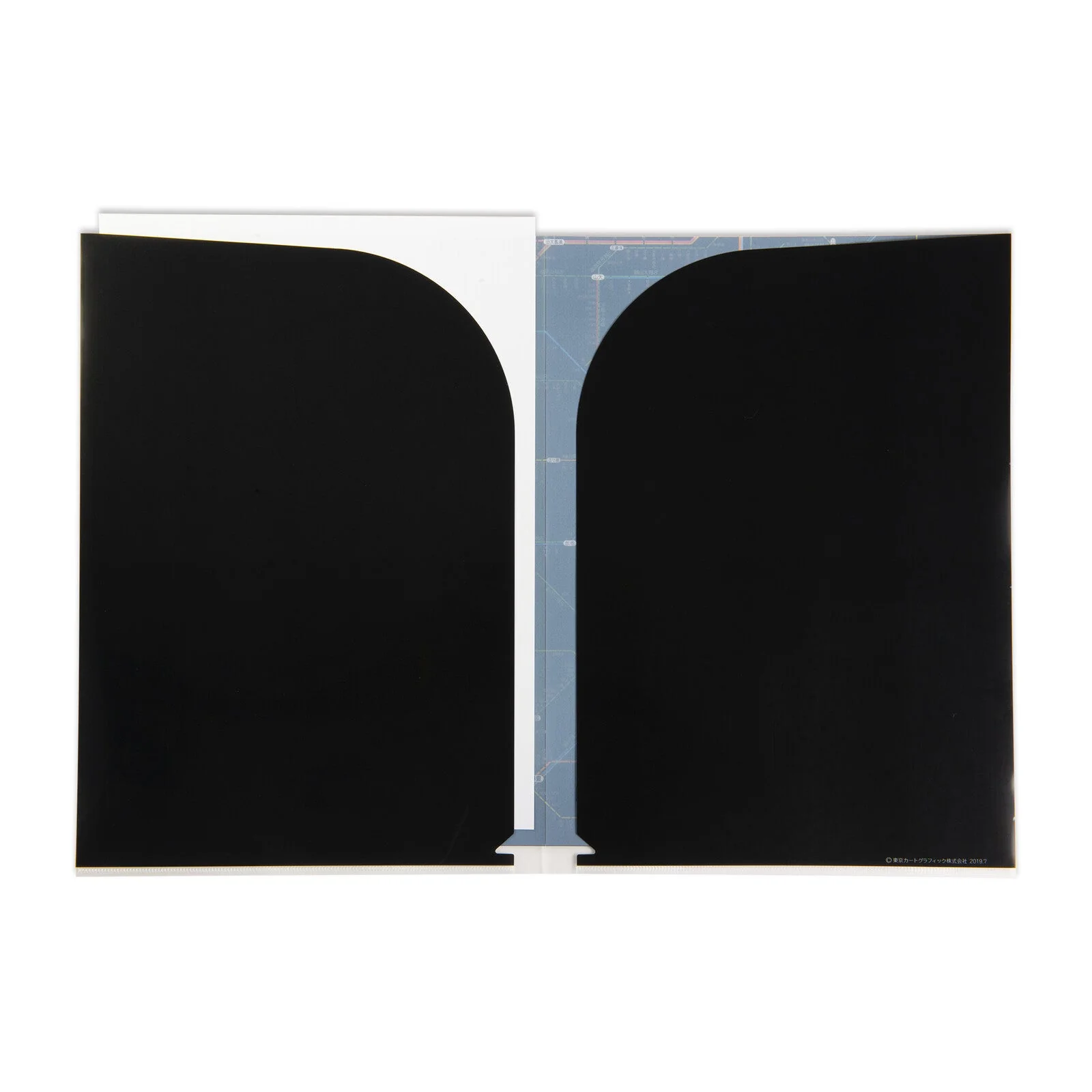 Railway Route Map Clear File Chubu Japanese Black / Tokyo Cartographic - Image 6