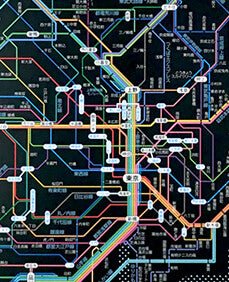 Railway Route Map Notebook A5 Tokyo Metropolitan Area / Tokyo Cartographic - Image 14