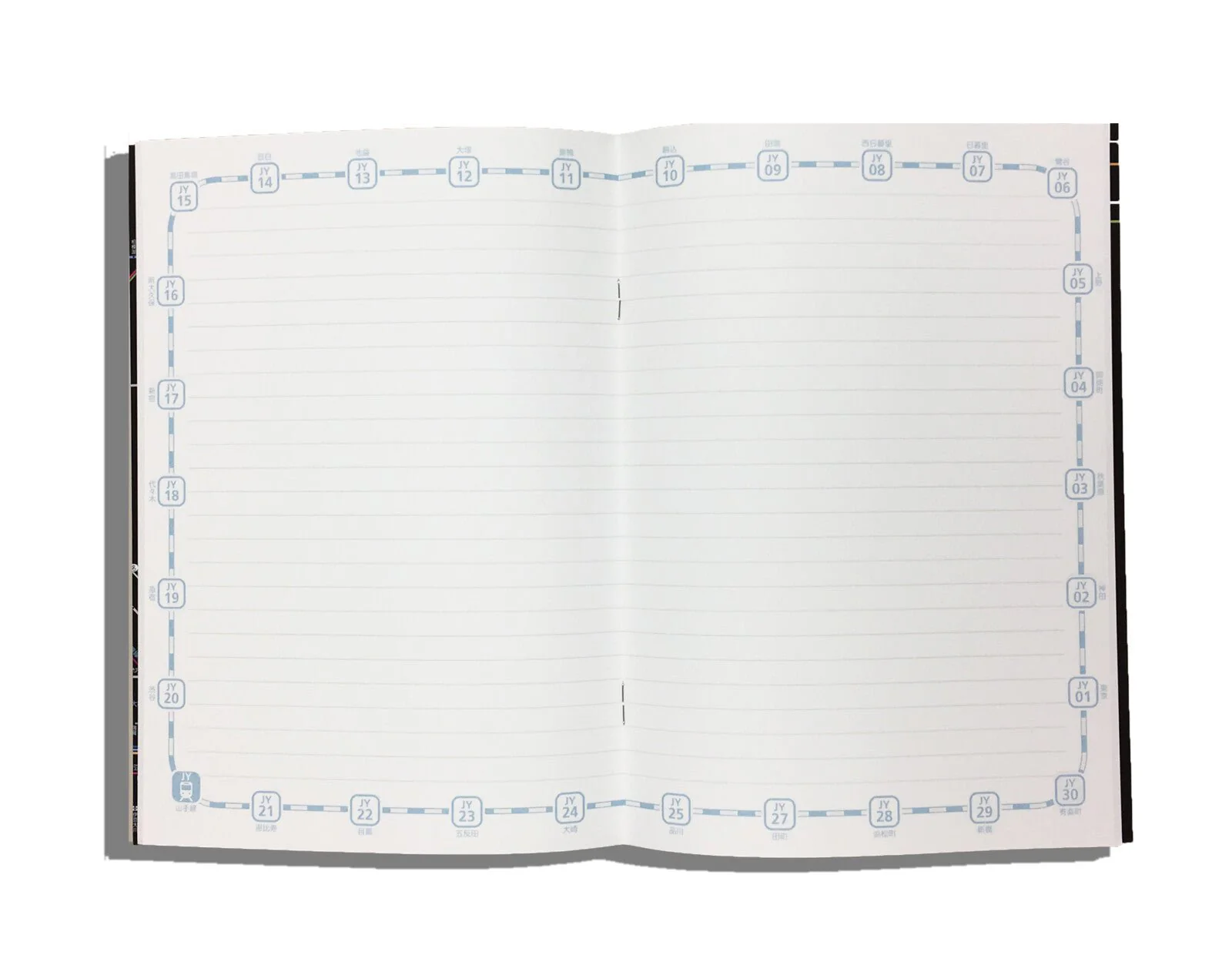 Railway Route Map Notebook A5 Tokyo Metropolitan Area / Tokyo Cartographic - Image 5
