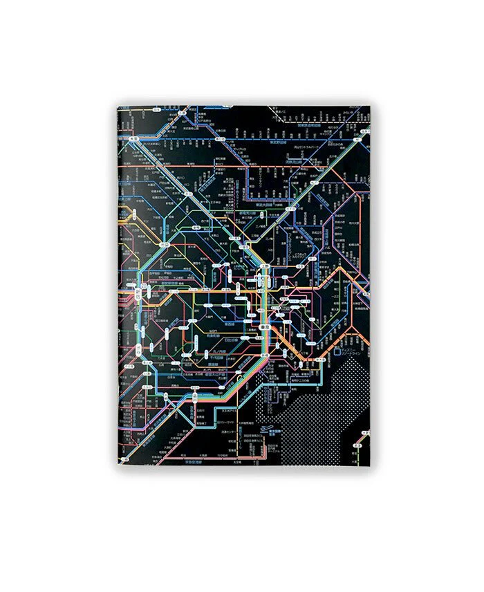 Railway Route Map Notebook A5 Tokyo Metropolitan Area / Tokyo Cartographic - Image 8