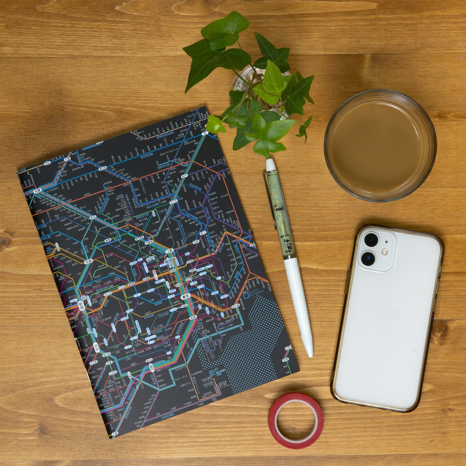 Railway Route Map Notebook A5 Tokyo Metropolitan Area / Tokyo Cartographic - Image 9