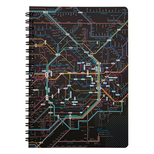 Railway Route Map Ring Notebook Metropolitan Area Japanese / Tokyo Cartographic - Image 3