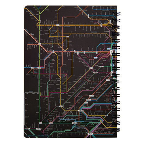 Railway Route Map Ring Notebook Metropolitan Area Japanese / Tokyo Cartographic - Image 4
