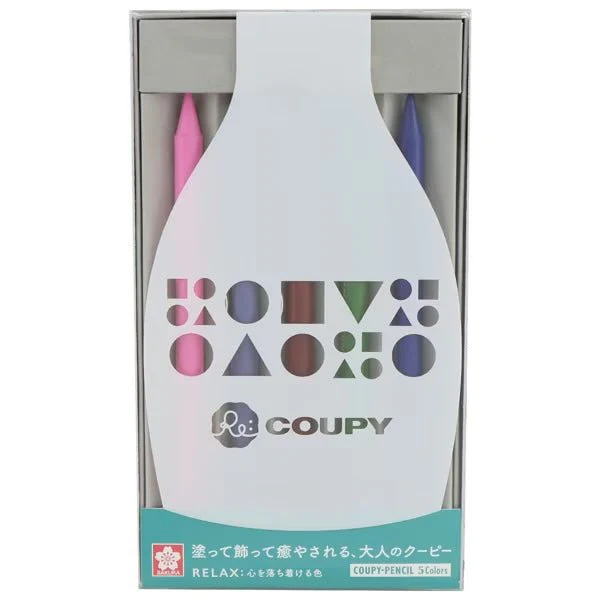 Re: COUPY Crayons 5 Color Set / SAKURA - Image 5