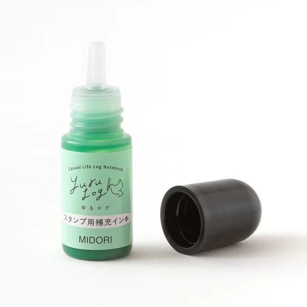 Refill Ink for Yuru Log Stamp / Midori - Image 2
