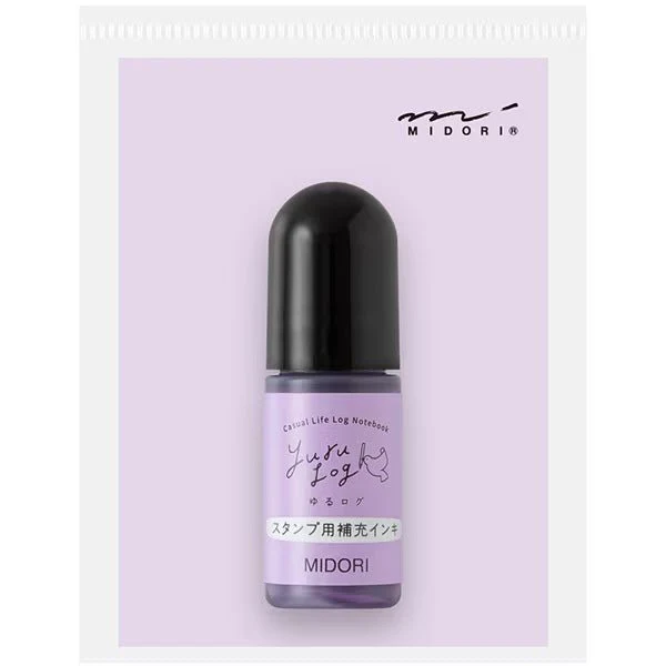 Refill Ink for Yuru Log Stamp / Midori - Image 3