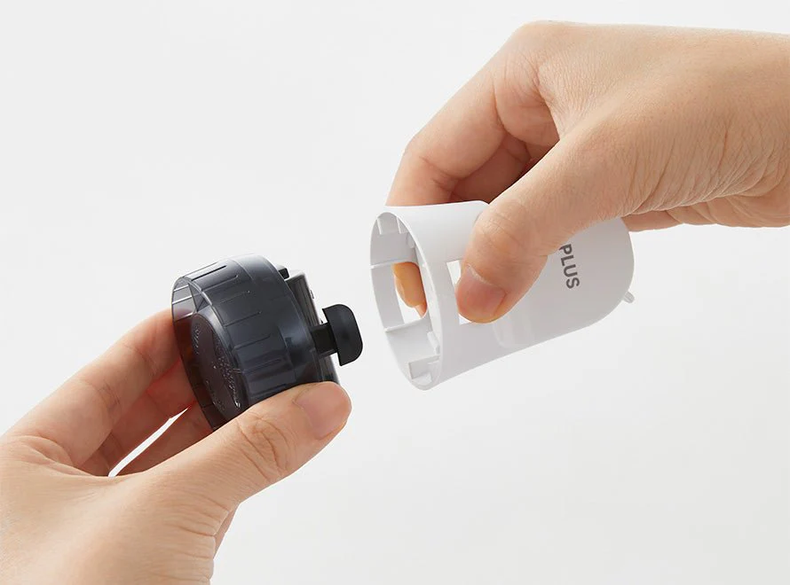 Refillable Roller Keshipon w/ Box Opener Privacy Stamp / PLUS - Image 6
