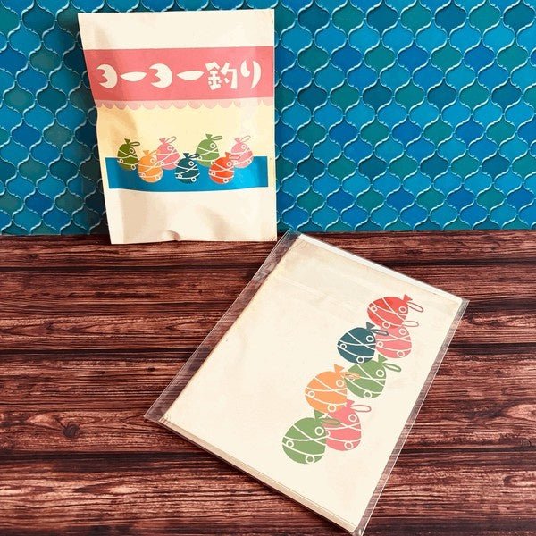 Retro Flat Paper Bags 10-Pack / Kinokosya - Image 40