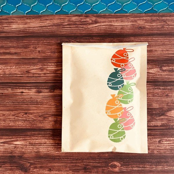 Retro Flat Paper Bags 10-Pack / Kinokosya - Image 41
