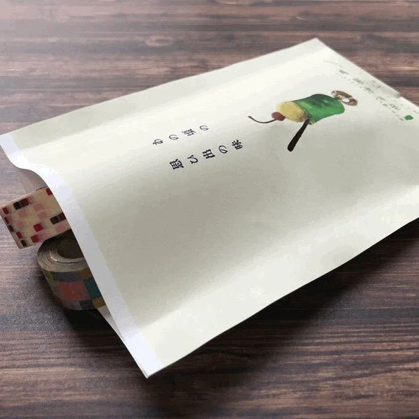 Retro Flat Paper Bags 10-Pack / Kinokosya - Image 69
