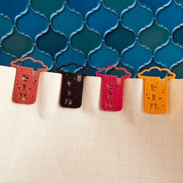 Retro Paper Clips 8-Pack / Kinokosya - Image 11