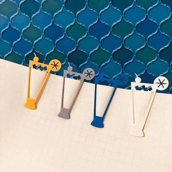 Retro Paper Clips 8-Pack / Kinokosya - Image 12