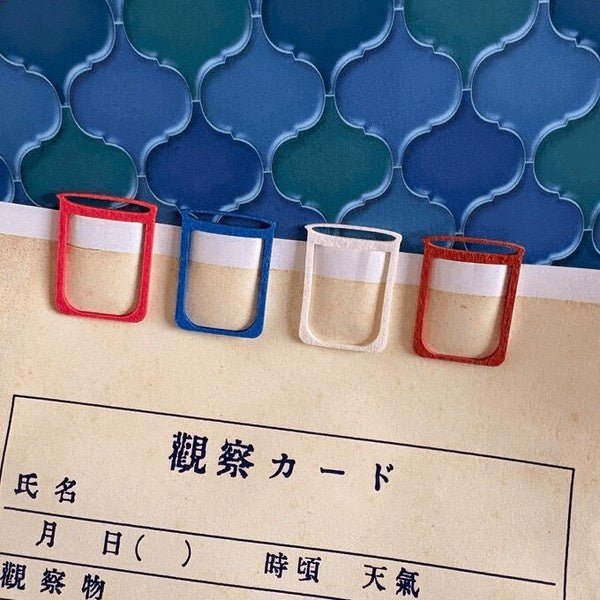 Retro Paper Clips 8-Pack / Kinokosya - Image 25