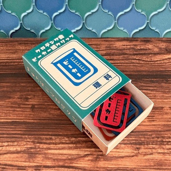 Retro Paper Clips 8-Pack / Kinokosya - Image 29