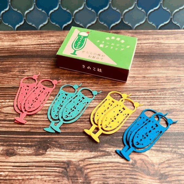 Retro Paper Clips 8-Pack / Kinokosya - Image 4