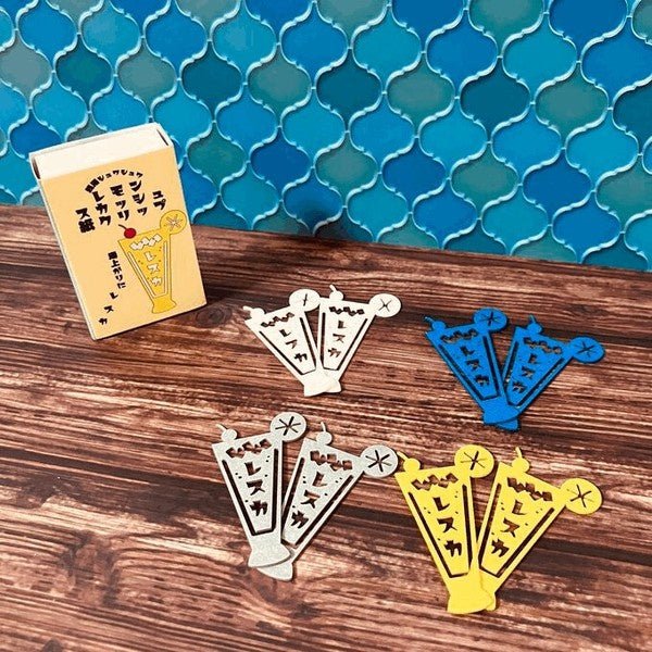 Retro Paper Clips 8-Pack / Kinokosya - Image 6