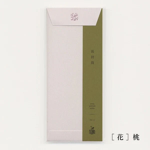 Retro Pattern Series Long Envelope / Kohunkan Kappansho - Image 4