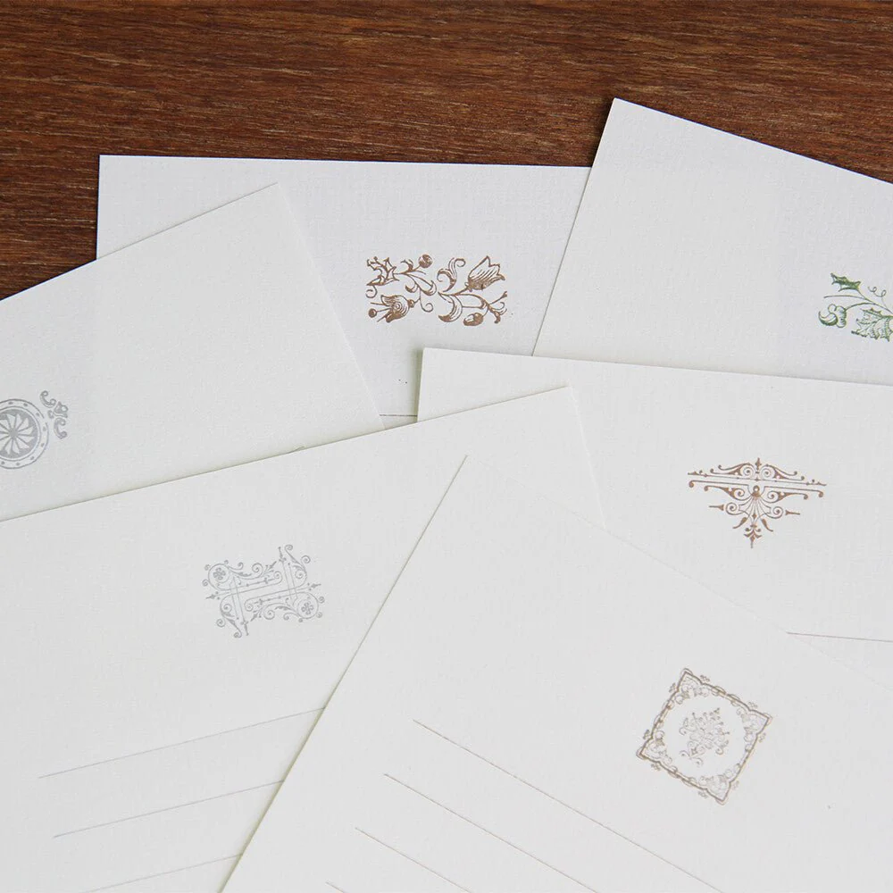Retro Pattern Series Mini Stationery Paper / Kohunkan Kappansho - Image 13