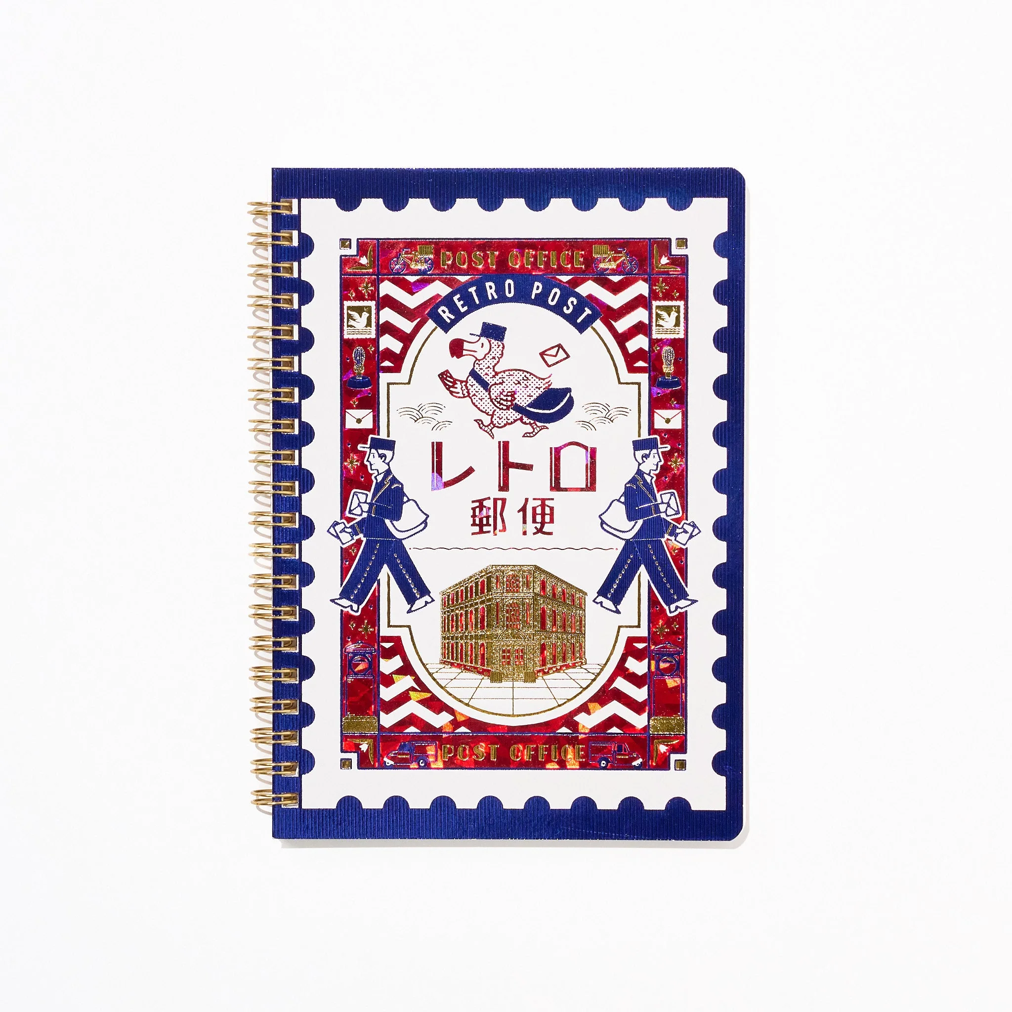 ROKKAKU × ob1toy Retro Post Foil-Stamped B6 Ring Notebook / ROKKAKU - Image 10