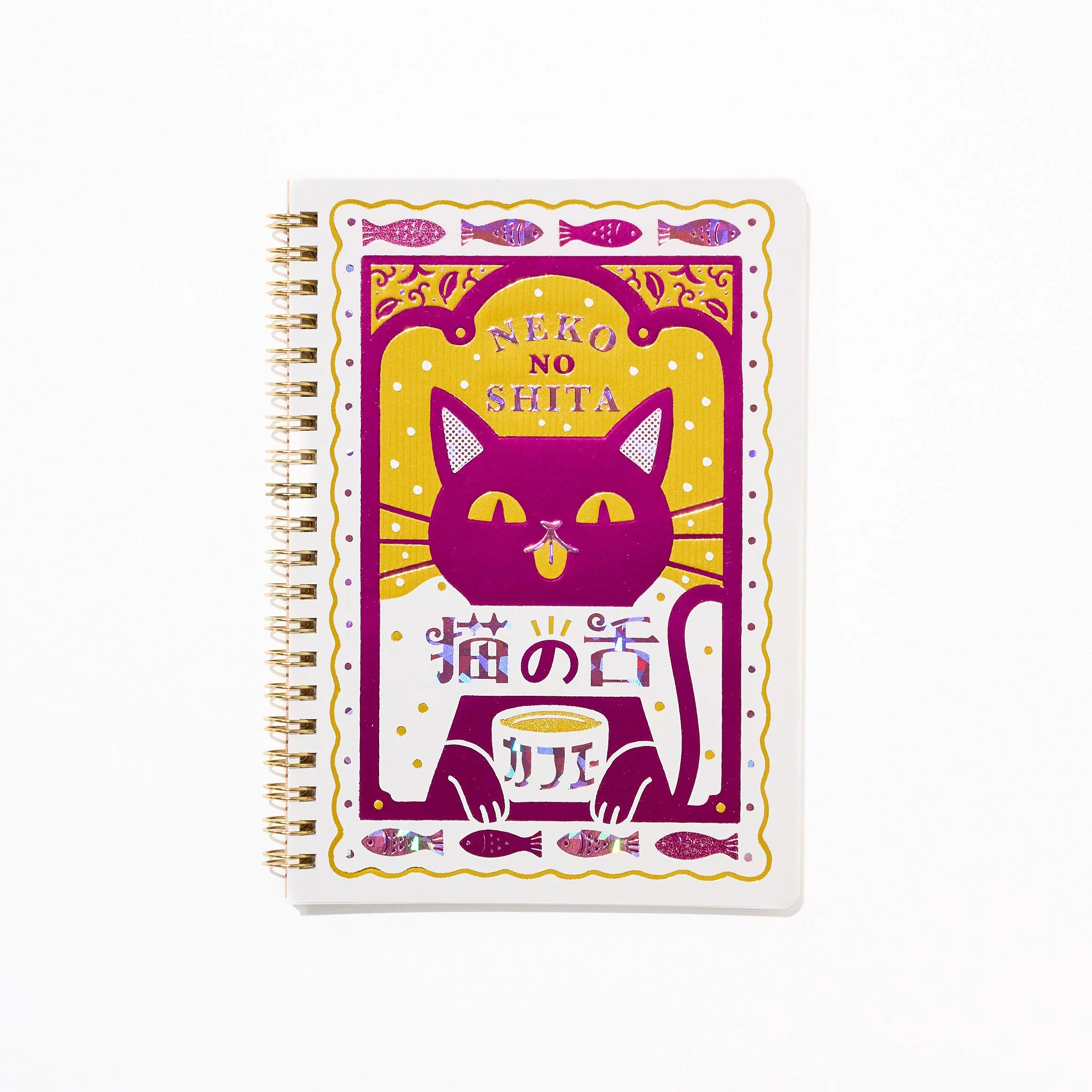 ROKKAKU × ob1toy Retro Post Foil-Stamped B6 Ring Notebook / ROKKAKU - Image 7