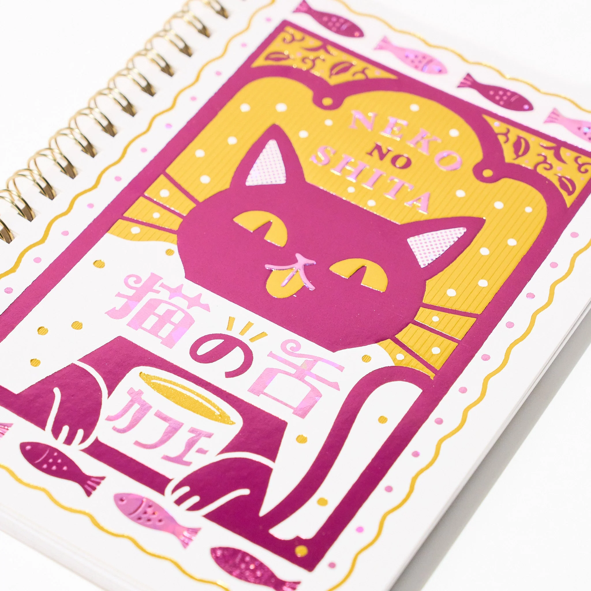 ROKKAKU × ob1toy Retro Post Foil-Stamped B6 Ring Notebook / ROKKAKU - Image 8