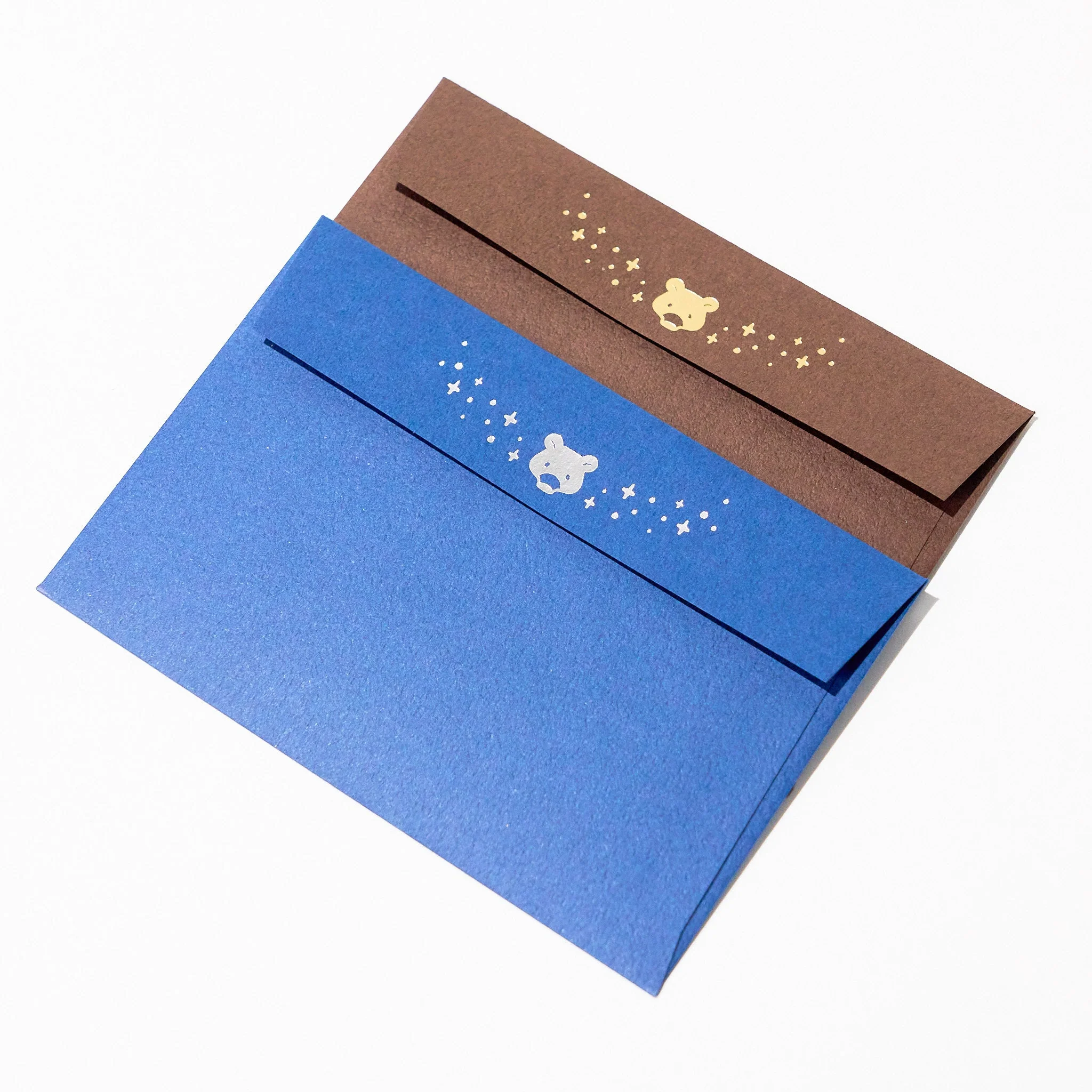 ROKKAKU x ob1toy Travel Bear Foil-Stamped Mini Letter Set / ROKKAKU - Image 9