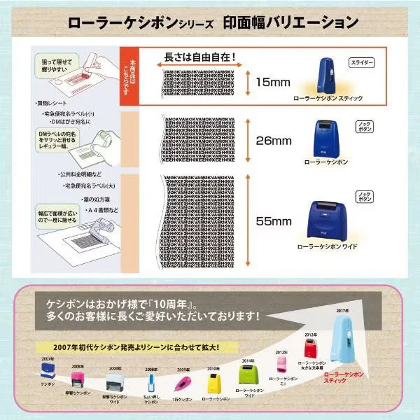Roller Keshipon Stick Privacy Stamp / PLUS - Image 4
