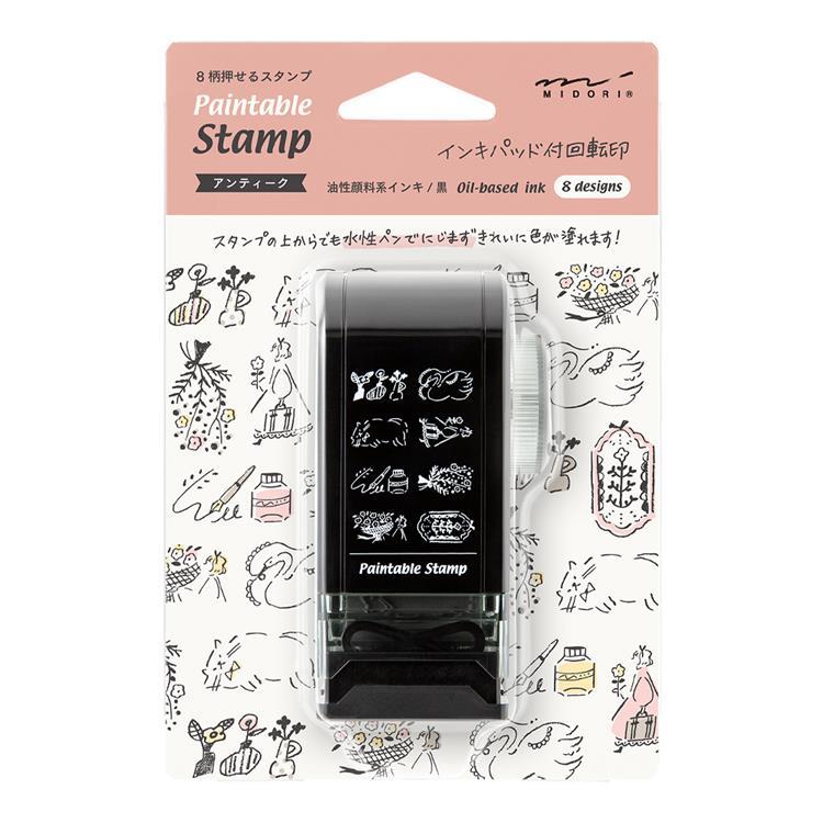 Rotary Dial Paintable Stamp / MIDORI