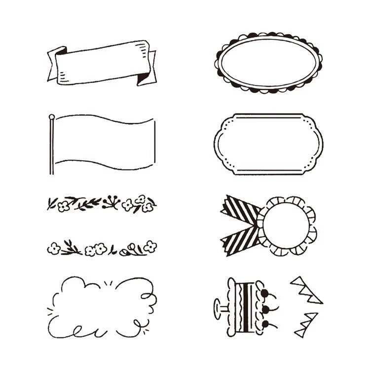 Rotary Dial Paintable Stamp / MIDORI - Image 12