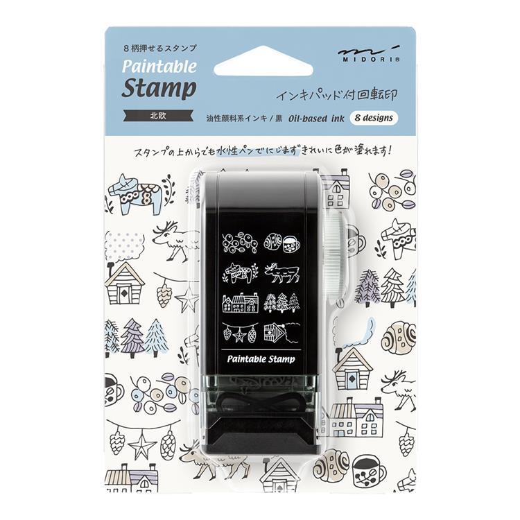 Rotary Dial Paintable Stamp / MIDORI - Image 13