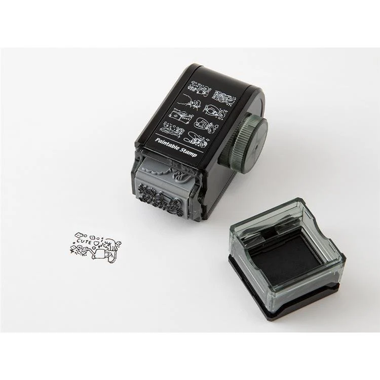 Rotary Dial Paintable Stamp / MIDORI - Image 23