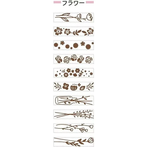 Rotating Decoration Stamp mini / Shachihata - Image 5