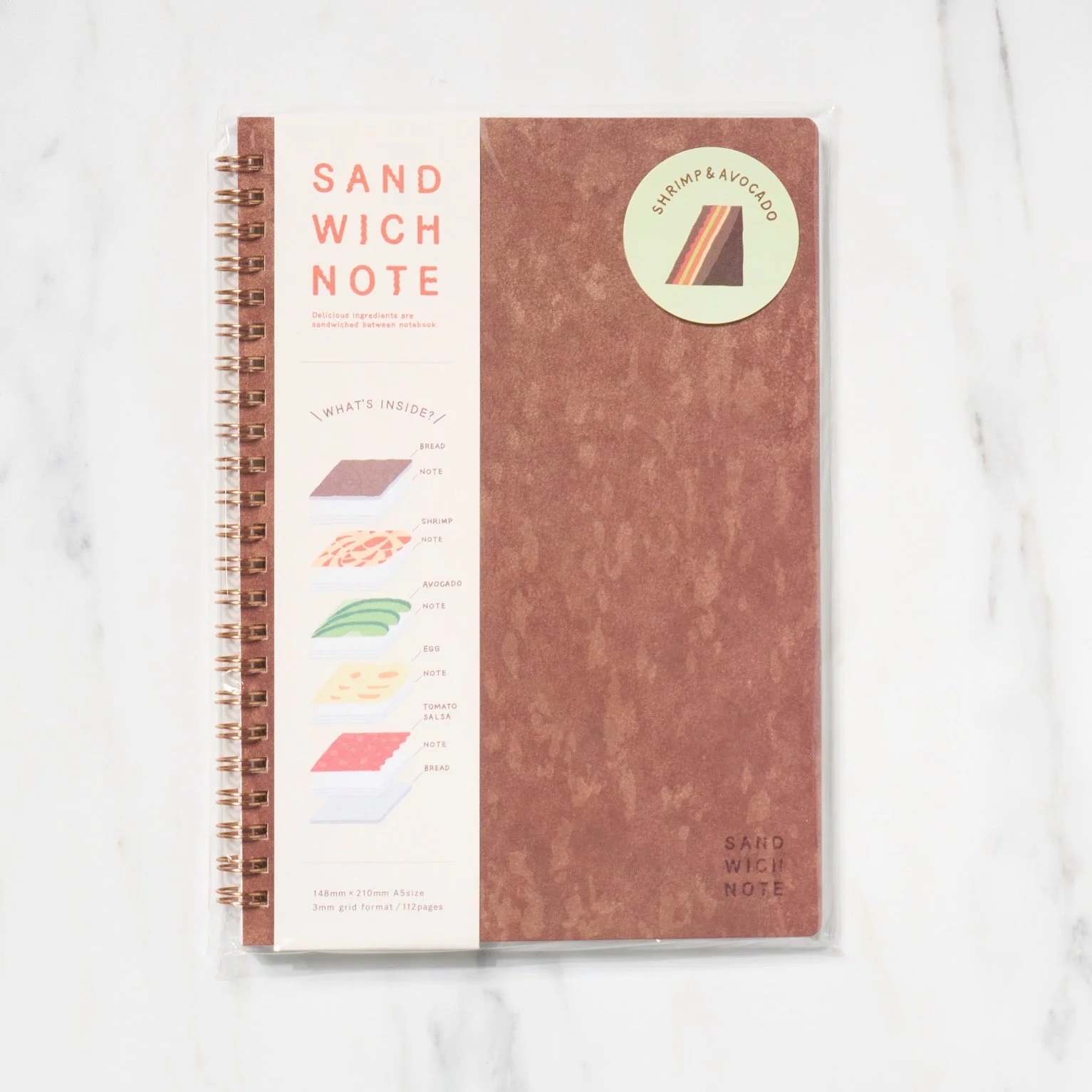 SANDWICH NOTE A5 Size Notebook / IROHA PUBLISHING - Image 3