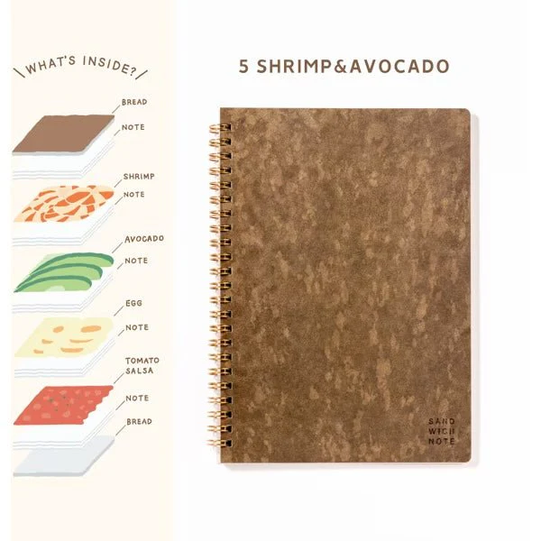 SANDWICH NOTE A5 Size Notebook / IROHA PUBLISHING - Image 4