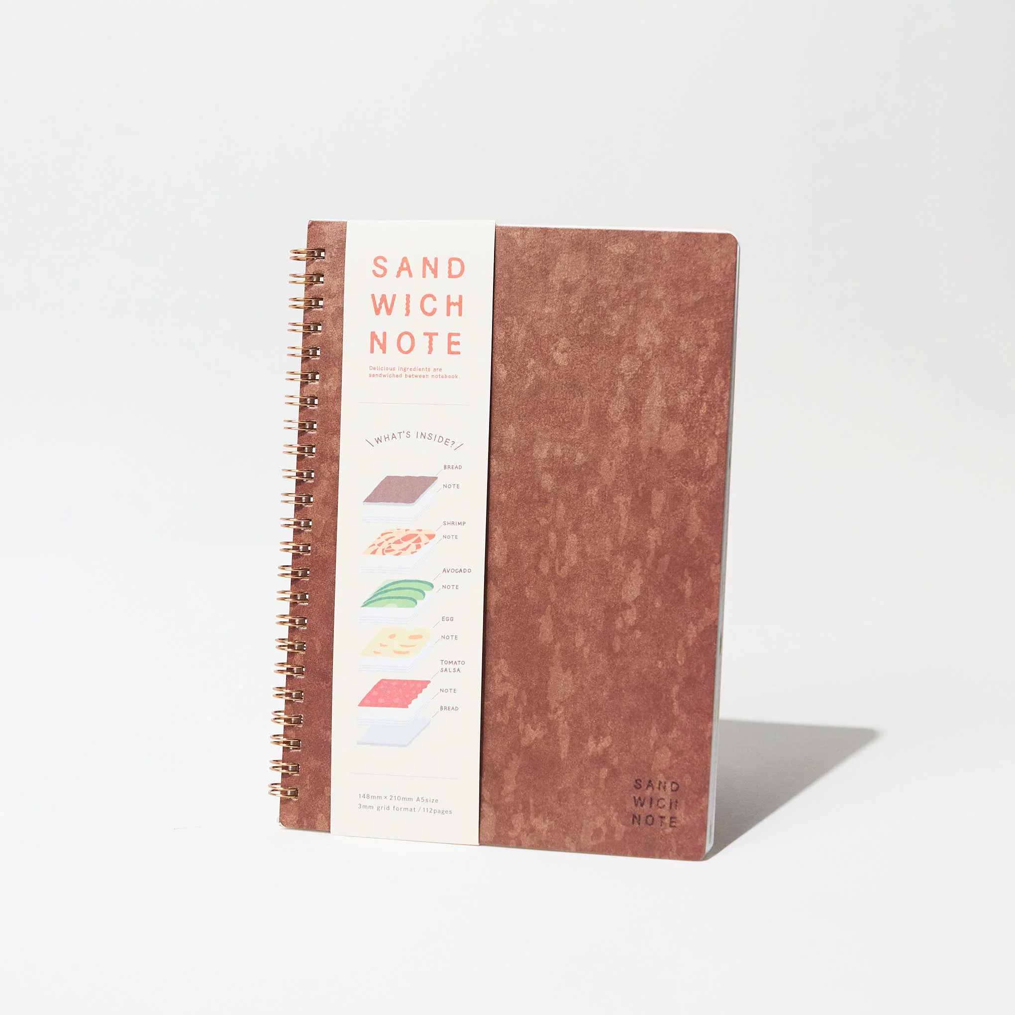 SANDWICH NOTE A5 Size Notebook / IROHA PUBLISHING - Image 9