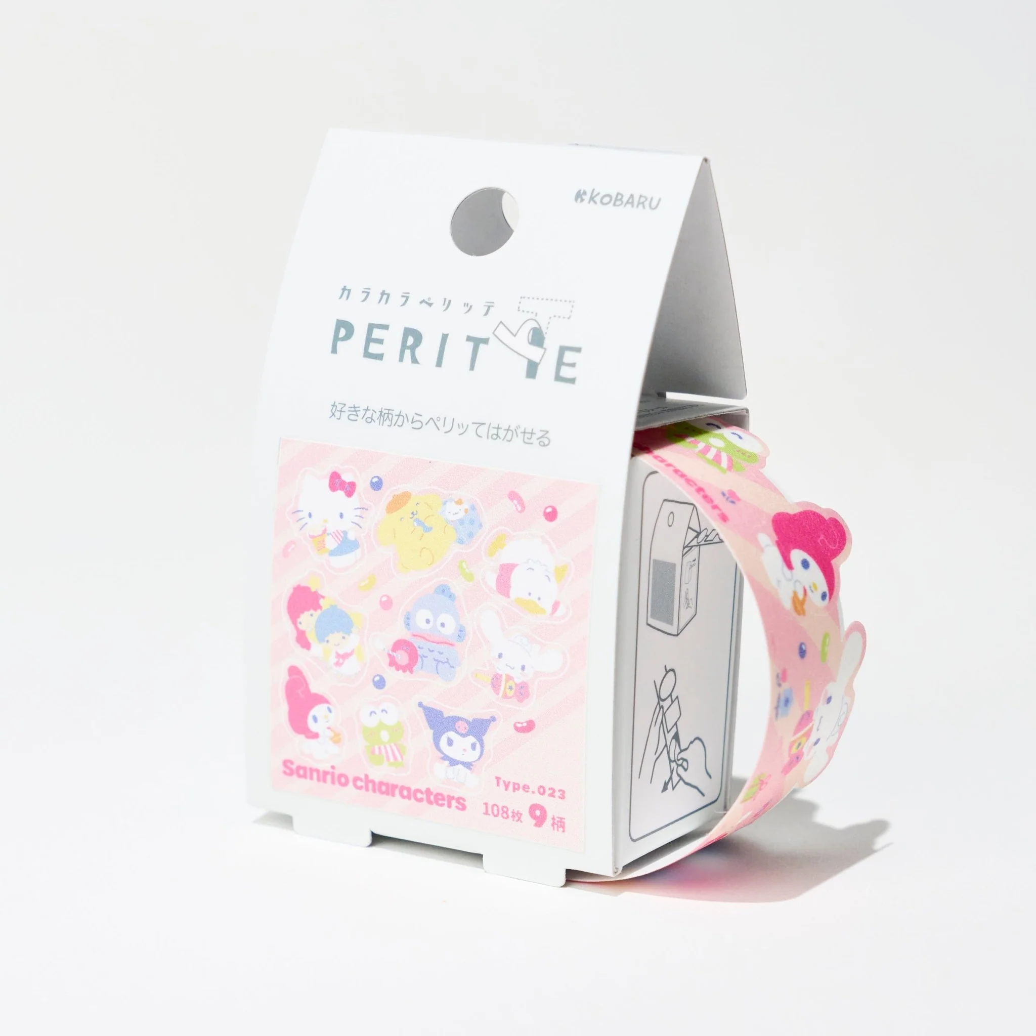 Sanrio Karakara Pelitte Roll Sticker / Epoch Chemical - Image 13