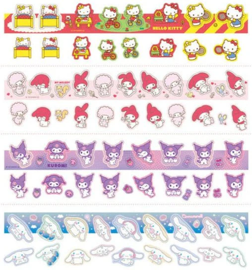 Sanrio Karakara Pelitte Roll Sticker / Epoch Chemical - Image 22