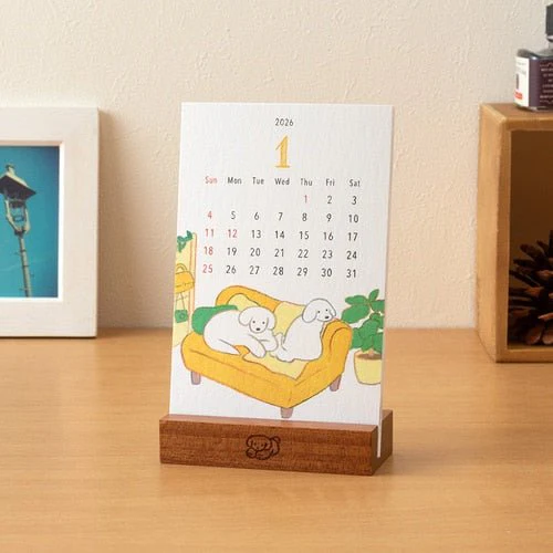 Dog and Cat Stand Calendars 2026 / MIDORI - Image 5