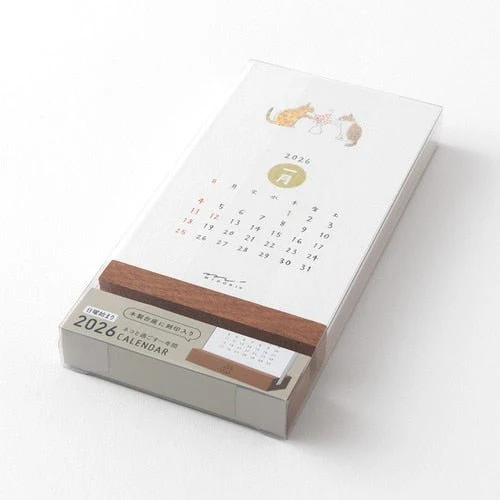 Dog and Cat Stand Calendars 2026 / MIDORI - Image 9