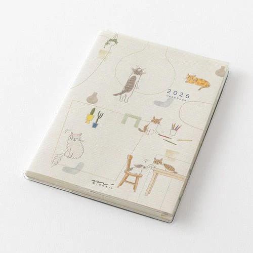 Sayo Koizumi Cat Pocket Diary 2026 / MIDORI - Image 16