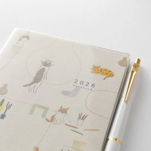 Sayo Koizumi Cat Pocket Diary 2026 / MIDORI - Image 17