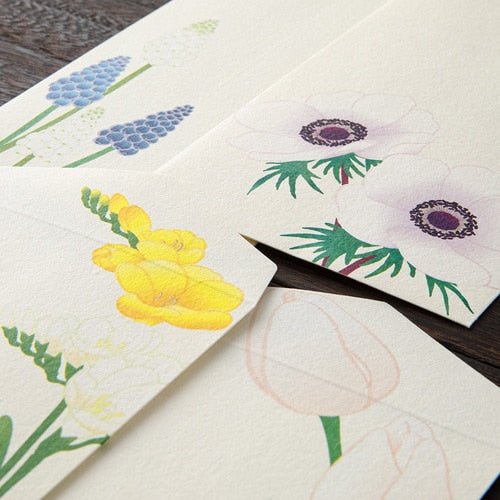 Seasons Silk-Print Envelope / MIDORI - Image 12