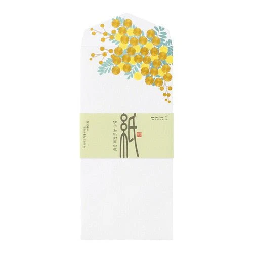 Seasons Silk-Print Envelope / MIDORI - Image 4